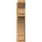 Ekena Millwork Merced Slat Rough Sawn Outlooker, Western Red Cedar, 8"W x 28"D x 36"H OUT08X28X36MRC06RWR - alternate 3